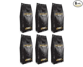 Brickhouse Ground Coffee, Medium Roast, 6 bags, 12 oz each (Butterscotch... - $39.99