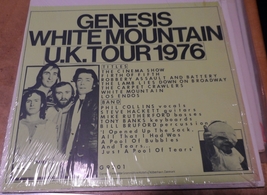 Genesis - &quot; White Mountain  &quot; U.K. Tour 1976 Slipped Disc Records LP NM ~ G9201 - £46.54 GBP