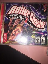 Roller Coaster Tycoon 3 Pc 2004 CD-ROM With Manual - £16.91 GBP