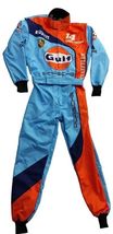 F1 Gulf Race Suit CIK/FIA Level 2 Customize Kart Race Suit In All Sizes - £79.95 GBP