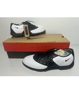 Nike Womens Air Classic Plus Golf Shoes 7.5 Black & White Waterproof New In Box - $69.02
