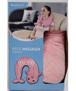 Health Touch Unicorn Neck Massager with Relaxing Vibration Pink - $413.77 MXN