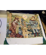 13 x 16 PIPE ORGAN AND LUTE VICTORIAN WALL TAPESTRY reproduction - $19.79