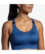 Brooks Dare Racerback Blue Ash/Navy Run 36DD Sports Bra NwT - $33.44