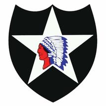 2nd Infantry Division/Indian Head Decal - Veteran Owned Business - £3.45 GBP