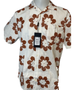 Matinique Trostol RP Short Sleeve 'Spice' Floral Button Down, Men's Size... - $23.74