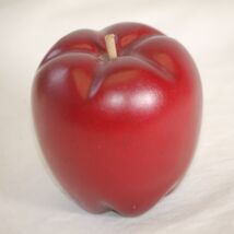 Wooden Red Apple Centerpiece Basket Bowl Filler - $7.91