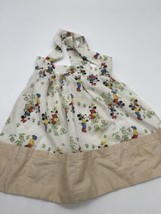 RARE Vintage 1980’s Apron Mickey Minnie Children’s Youth Pockets Handmade - $24.31