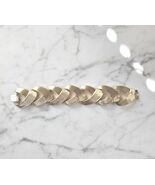 1940s Coro Pegasus Gold Cuff Bracelet | Mid Century Double Signed Wide B... - $426.72 MXN