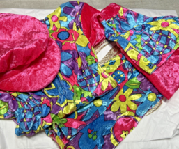 3 PC Costume Girls MED Flower Power /Hippie, Pre-Owned - $16.80 CAD