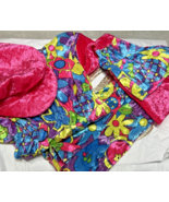 3 PC Costume Girls MED Flower Power /Hippie, Pre-Owned - €10,26 EUR