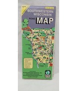 1996-1997 Southwestern Wisconsin Road Map Brochure - $24.74