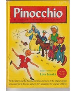 PINOCCHIO - oversize 1946 - Lois Lenski illustrations - $15.00