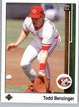 1989 Upper Deck 785 Todd Benzinger  Cincinnati Reds - $0.99