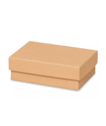 new PLAIN JEWELRY BOX rectangle 5.5&quot; x 4&quot; bracelet necklace gift case (e... - £7.83 GBP