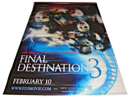 2006 FINAL DESTINATION 3 Original Movie Vinyl Theater Lobby Banner 58x90... - $89.99
