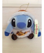 Disney Stitch In Sweater Coat plush doll. Winter Theme pretty, rare item - £15.73 GBP