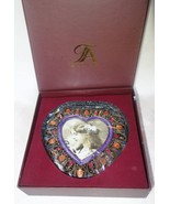 Taylor Avedon collectible Enamel heart Crystals Photo Picture Frame  new... - £17.37 GBP