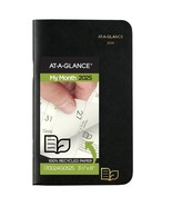 AT-A-GLANCE 2025-2026 Two Year Monthly Planner, Black Pocket Size (70-02... - $311.46 MXN