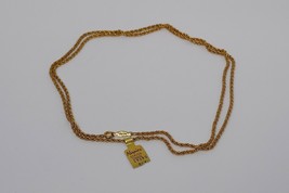 Napier Gold Tone Status Chain Rope 29&quot; Necklace - €27,59 EUR
