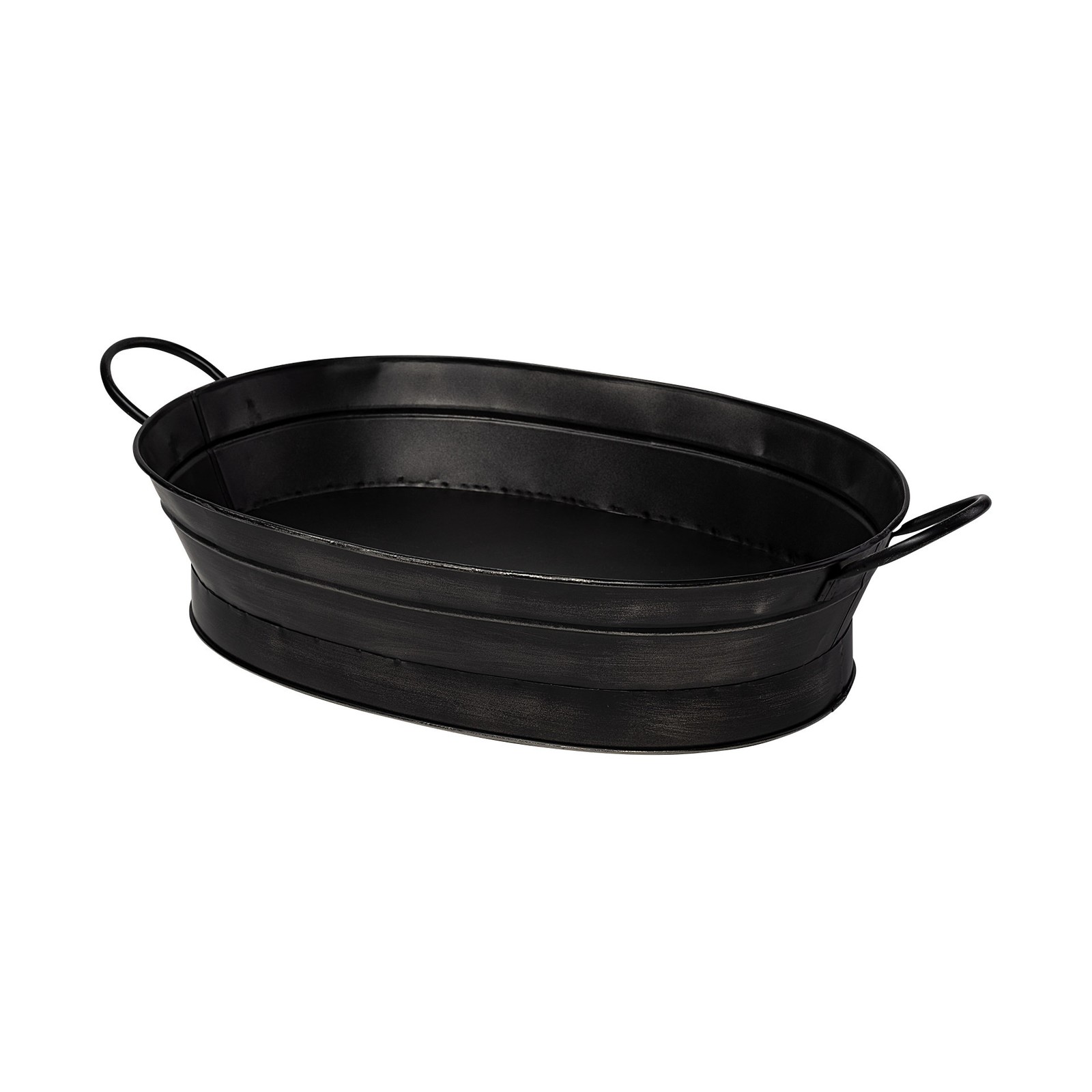 Vintage Black Metal Storage Basket - $107.10