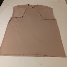 Carhartt Loose Fit Men's Brown Short Sleeve Crewneck Casual T-Shirt Size XL image 7