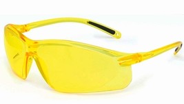PROTECTIVE SAFETY GLASSES UV &amp; Sun Protection Amber lens North by Honeyw... - $19.03