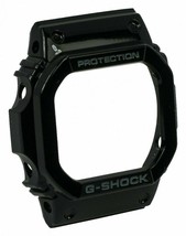 Casio Genuine Factory Replacement Bezel G Shock GLX-5600-1 glossy black - $25.60
