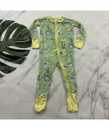 Little Sleepeies Infant Footie Pajamas Size 6-12 Month Green Easter Bunn... - $33.83 CAD