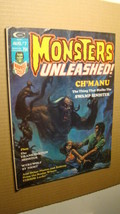 Monsters Unleashed 7 *Nice* MAN-THING Frankenstein Creepy Eerie Famous Monsters - £22.67 GBP
