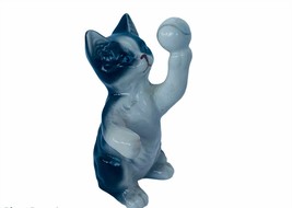 Danbury Mint Cats Character Kitten Figurine anthropomorphic vtg Tennis a... - $29.65