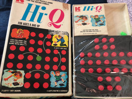 Kohner Hi-Q Board Puzzle Game Kids Travel Activity 1972 Skill Solving CO... - $15.83