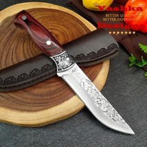 Chef Kitchen Knives 5 Inch Utility Steak Knife Cutlery BBQ Camping Cooki... - $19.60