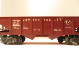 LIONEL TRAINS  POST-WAR 6456 LEHIGH VALLEY HOPPER 0/027 BURGUNDY EXC.  B... - $9.45