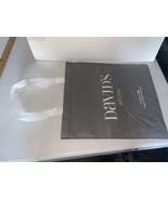 Gray Canvas Tote Bag 15 x 13 1/2 DAVIDS BRIDAL On One Side HELLO BEAUTIFUL - $13.60 CAD