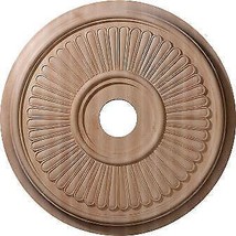 24 in. OD x 2.25 in. P Carved Berkshire Ceiling Medallion, Maple - $446.35