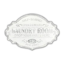 Cheungs Decorative Enamel Finished Laundry Room Sign - $53.73