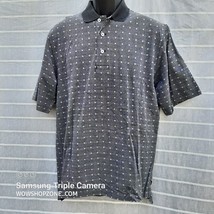 Vintage 80s Polo Golf Ralph Lauren Mens Size S Navy Blue Nautical Lucky Shirt - £39.77 GBP