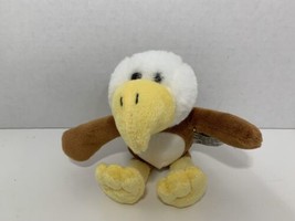 Chelsea Teddy Bear Co small plush eagle beanbag mascot stuffed animal - £3.93 GBP