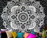 Bohemia Mandala Home/Wall Decor ~ Tapestry ~ Beach Mat ~ Coverlet ~ Curt... - £17.98 GBP