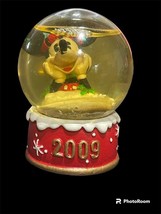 Disney JC Penny 2009 Mickey Mouse Christmas Mini Snow Globe  - £3.86 GBP