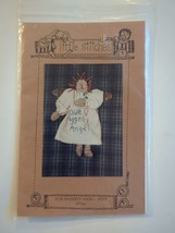 Little Stitches Old Raggedy Angel Embroidery Doll 5 In Pin Pattern #324 - £7.70 GBP