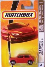 Matchbox 2009 &#39;64 Austin Mini Cooper S # 2, Heritage Classics, 1:64 Scal... - $14.01