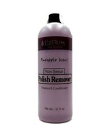 EzFlow Nail Pineapple Scent Non Smear Polish Remover Vita E Conditioner ... - $25.16
