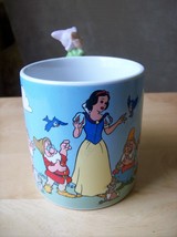 Disney 1980’s Snow White Coffee Mug with Dopey Figurine  - £19.75 GBP