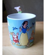 Disney 1980’s Snow White Coffee Mug with Dopey Figurine  - $34.30 CAD