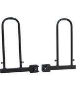 Maxxhaul 50027 Bike Rack - 2 Pcs\. And 50529 4&quot; Wide Wheel Cradles For B... - £26.83 GBP