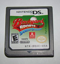 Nintendo DS - Backyard SPORTS SANDLOT SLUGGERS (Game Only) - $8.00