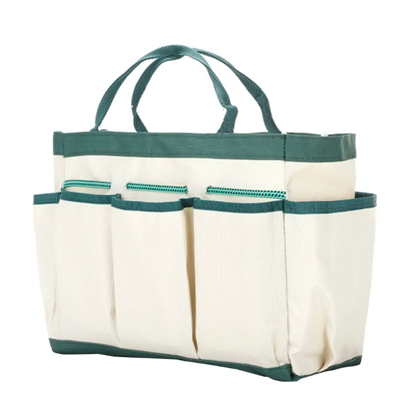 Gardening Tote Bag with Pockets for Handy Tools Spray Bottles Wear-Resis... - £48.83 GBP