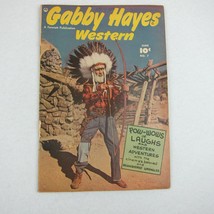 Vintage 1949 Gabby Hayes Western Comic Book #7 June Fawcett Photo Cover - £39.22 GBP